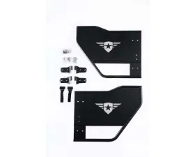 Combat Off Road Tube Doors Rear Pair Jeep Gladiator 2020-2023